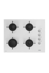 Altus Beyaz Cam Ankastre Set Ala 310HW- ALA 159 DHW Ocak-ALA 535 HW Davlumbaz