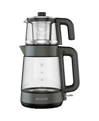 Arçelik CM 6964 G Gri 1900 W Cam Çay Makinesi