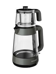 Arçelik CM 6964 G Gri 1900 W Cam Çay Makinesi