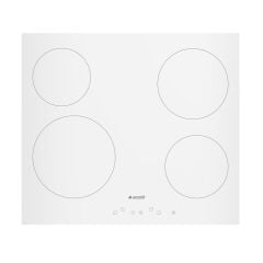 Arçelik OV 6024 B Beyaz Vitroseramik Elektrikli Ankastre Ocak