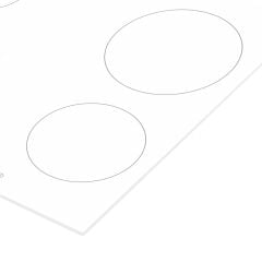 Arçelik OV 6024 B Beyaz Vitroseramik Elektrikli Ankastre Ocak