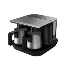 Arçelik TKM 9961 G Telve Gri İkili Türk Kahve Makinesi