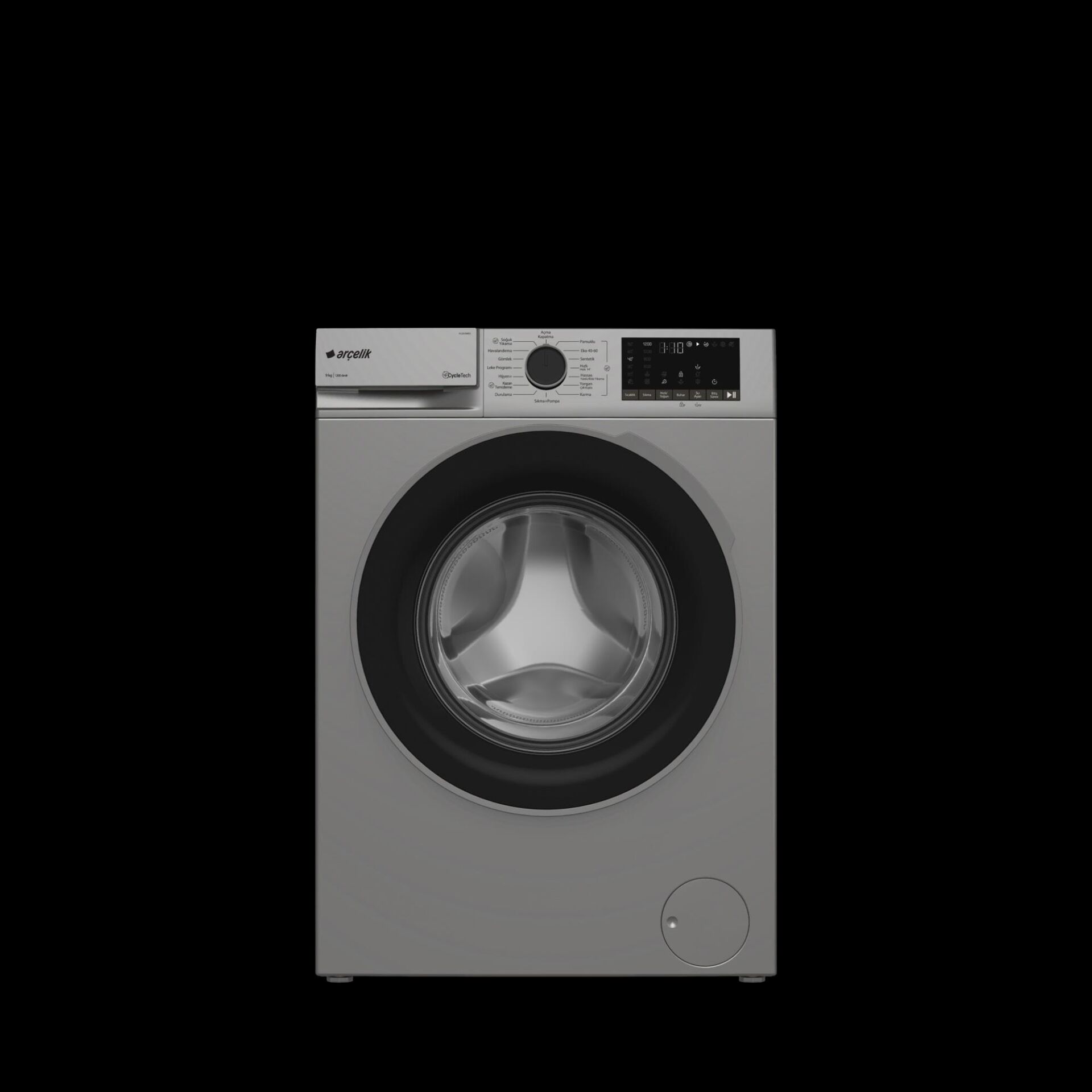Arçelik 9120 DMXS 9 kg 1200 Devir Çamaşır Makinesi