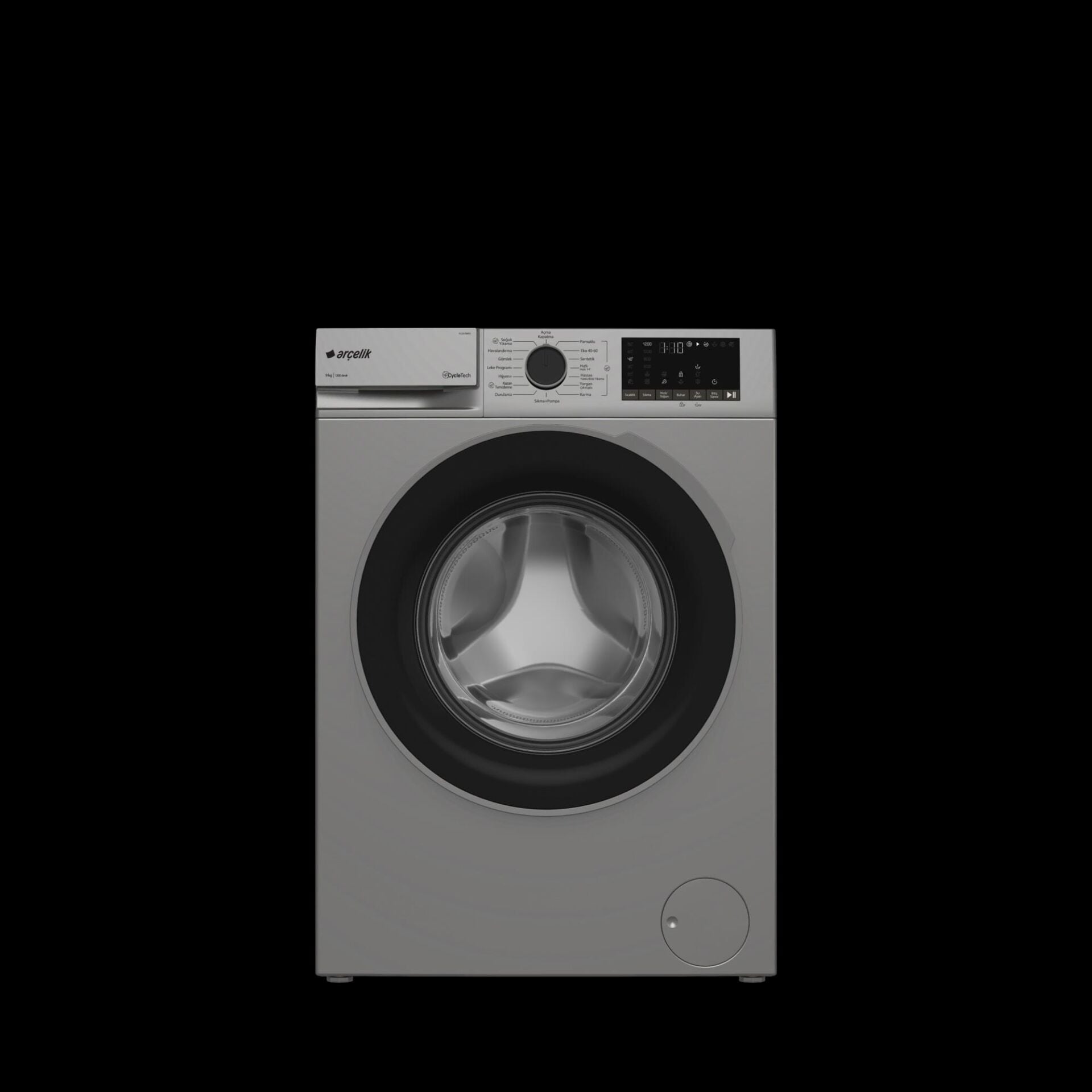 Arçelik 9120 DMXS 9 kg 1200 Devir Çamaşır Makinesi