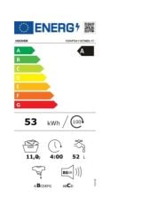 Hoover H3WPS4116TMB5-17 11 kg 1400 Devir Çamaşır Makinesi