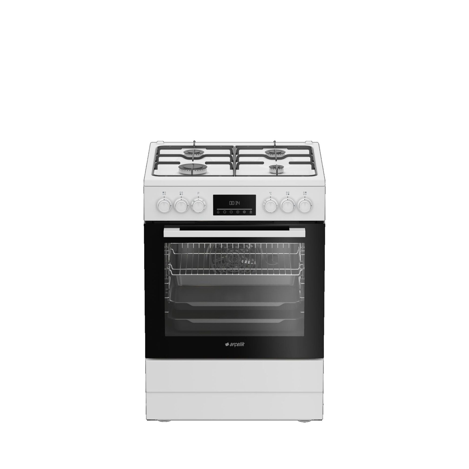 Arçelik F 8440-1 EB Beyaz Ocaklı Fırın
