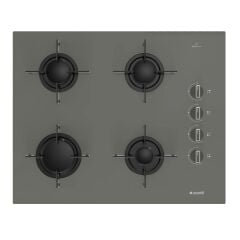 Arçelik OCD T 651 EG Gri Cam Ankastre Ocak