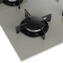 Arçelik OCD T 651 EG Gri Cam Ankastre Ocak