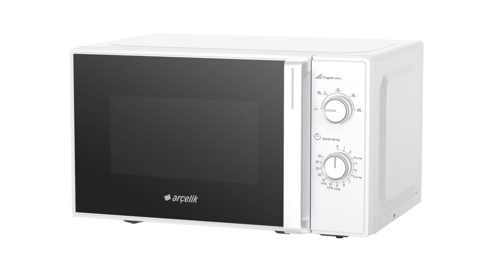 Arçelik MD 201 B Beyaz 20 lt Mikrodalga Fırın