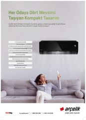 Arçelik Z40612 MD SJ PLASMA - 12K YENİ SERİ Multi Sistem İç Ünite